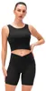 2-teiliges Trainings-Set für Damen, geripptes Crop-Tank und Produktbild-Vorschau 6