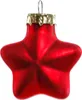 TrendLine Weihnachtskugeln Glas-Sterne 4 cm rot 12 Stück Produktbild-Vorschau 1