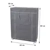 Schrank mit 3 Regalen Excellent Houseware, Polyester, Produktbild-Vorschau 5