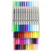 Mont Marte Dual Tip Brush Pen & Fineliner 48 Farben – Produktbild-Vorschau 6