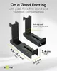 Goobay Universal Soundbar Mount for TV Sets black Produktbild-Vorschau 3