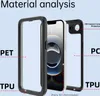 An exploded view of a phone case, showing its different material components. Produktbild-Vorschau