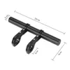 Noir Rallonge de guidon de vélo de 20cm, Support de Voir les images du produit 2