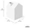 Umbra Casa Kosmetiktücherbox, Kosmetik Tücherbox, Anteprima dell’immagine prodotto 19