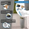 4rain VASO 2in1 DECOR regenton 220 L zinkgrijs incl. Productafbeelding-voorbeeld 4