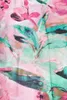 styleBREAKER Damen Schal mit buntem Blumen Muster im Produktbild-Vorschau 2