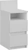 Comodino Vicco Monty Bianco 25 x 59.1 cm con 2 cassetti, Anteprima dell’immagine prodotto 1