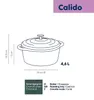 Kela Calido, 4,6 l, Grün, Eisenguss, Eisenguss, 26 cm, 120 Produktbild-Vorschau 3