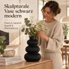 Vaso in Vetroceramica nera MAURICE, 21 cm Anteprima dell’immagine prodotto 12