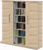CD Shelf Wood | Szafka CD z 1 ESG szklanymi drzwiami Podgląd zdjęcia produktu 8