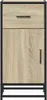 vidaXL Credenza rovere Sonoma 35,5x35x76 cm Materiale a Anteprima dell’immagine prodotto 4