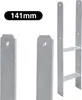 Clanmacy 4x H-Anker Pfostenanker H-Anker H-Pfostenanker Produktbild-Vorschau 10