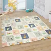 Tapis de jeu Tapis d'éveil Tapis pour bébé Pliable Lavable Voir les images du produit 11