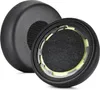 Two black ear pads for headphones are shown, one on top of the other, against a white background. Náhľad obrázku produktu