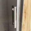 Scharniertür 90X185cm Duschabtrennung Dusche Duschwand Produktbild-Vorschau 9