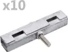vidaXL U-Mattenverbinder 10 Sets Silbern Produktbild-Vorschau 5