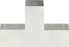 Connettore per pali 4 pz. Forma a T Metallo zincato 71 x 71 Anteprima dell’immagine prodotto 3