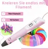 Fleau Kids Pink XL 3D-Stift-Starterpaket – 75 m Filament – Produktbild-Vorschau 11