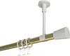 Interdeco Gardinenstange / Vorhangstange Messing-Optik / Produktbild-Vorschau 1