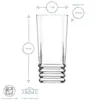 Verre Elegan LAV, en verre, a eau, 335 ml, 68x140 mm, pack Voir les images du produit 5