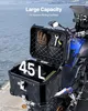 VEVOR bauletto moto bauletto moto 45 L in lega di alluminio Anteprima dell’immagine prodotto 3