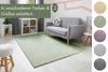 Teppich Hochflor 160 x 230 cm Salbeigrün - 16 mm - waschbar Produktbild-Vorschau 8