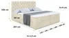 ALTDECOR Boxspringbett mit H3 Matratze und Topper - 180 x Produktbild-Vorschau 7