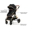 Kinderkraft ESME 2-v-1 kočárek do 25 kg, cestovní systém s Náhled obrázku produktu 3