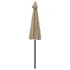 vidaXL Sonnenschirm mit Aluminium-Mast 270 cm Taupe -  Produktbild-Vorschau 5