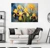 Obraz na plátne Kvety kosatcov žltá 120x80 Feeby Žltá obraz Náhľad obrázku produktu 2