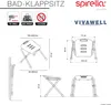 Spirella Prof, Wolnostojący, Stal, Chrom, Biały Podgląd zdjęcia produktu 7