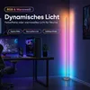 Lampe d'angle LED, lampe sur pied de 147,5 cm, RGB et blanc Voir les images du produit 3