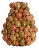 Vase en céramique Light & Living Citrus brun-orange+vert – Voir les images du produit 1