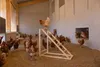 KERBL Kletterturm Schaukel Hühner Spielturm Holz Anteprima dell’immagine prodotto 3
