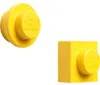 Magnetky, 2 rôzne tvary, LEGO, žlté Náhľad obrázku produktu 5