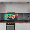Coloray Spritzschutz aus Glas 140x70  Wandkunst Produktbild-Vorschau 4