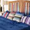 novely® OXFORD 210D - D111 Streifen Rot/Beige/Grau - Produktbild-Vorschau 4