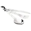 Sztućce turystyczne GSI Glacier Stainless 3 PC Ring Cutlery Podgląd zdjęcia produktu 2
