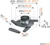 Vogel's EPC6545, Sufit, 10 kg, 7,6 cm, 280 mm, 480 mm, 100 Podgląd zdjęcia produktu 10