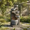 Fontana da giardino Flieks con LED, fontana da esterno, Anteprima dell’immagine prodotto 2