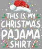 This is my Christmas Pajama Shirt Lichterkette - Produktbild-Vorschau 3