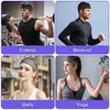 Sport Haarband, 4 Stück Stirnband Damen und Herren, Produktbild-Vorschau 4