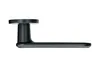 A black door handle on a white background. Produktbild-Vorschau