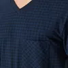 Pigiama da uomo Schiesser Comfort Essentials - blu notte - Anteprima dell’immagine prodotto 11