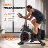 Leises Magnetischer Heimtrainer, Fitnessbike für Zuhause Produktbild-Vorschau 3