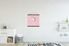MuchoWow® Textilposter Einhorn - Zitate - Rosa - Ich wurde Produktbild-Vorschau 2