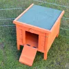zooprinz Mini Hasenhaus Hasenstall mit Klappdach Wetterfest Produktbild-Vorschau 13