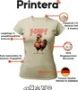 F CAW-F Vtipný kohout kreslený farma dárkové Vintage humor Náhled obrázku produktu 4