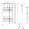 enjoy solar® Solarpanel HPBC Solarmodul 150W 24V (Full Produktbild-Vorschau 4