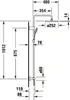 Duravit Duschsystem MinusFlow 354 mm mit Thermostat Bronze Produktbild-Vorschau 5